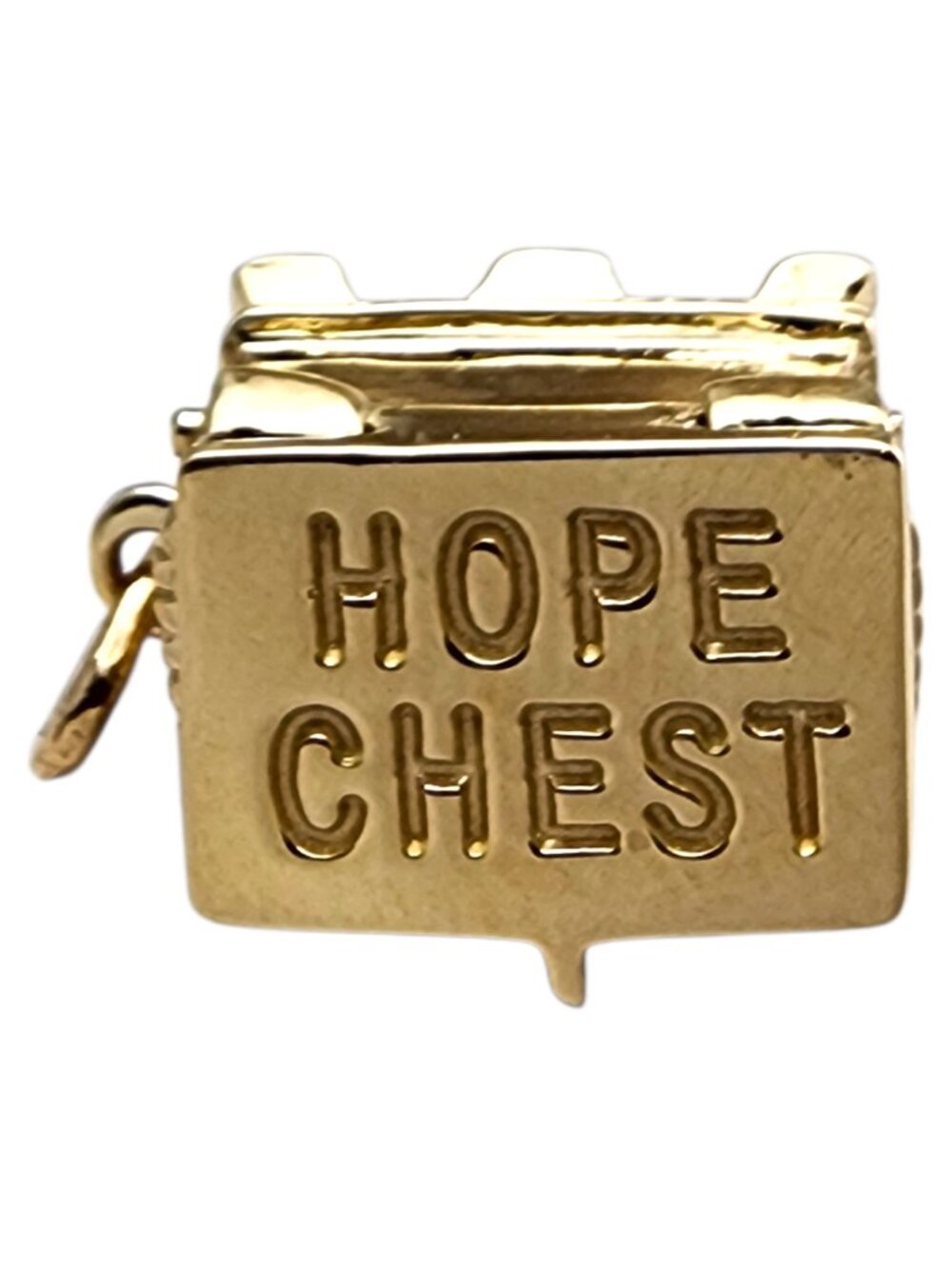 14 Karat Yellow Gold Hope Chest Charm #24246 - Picture 4 of 10